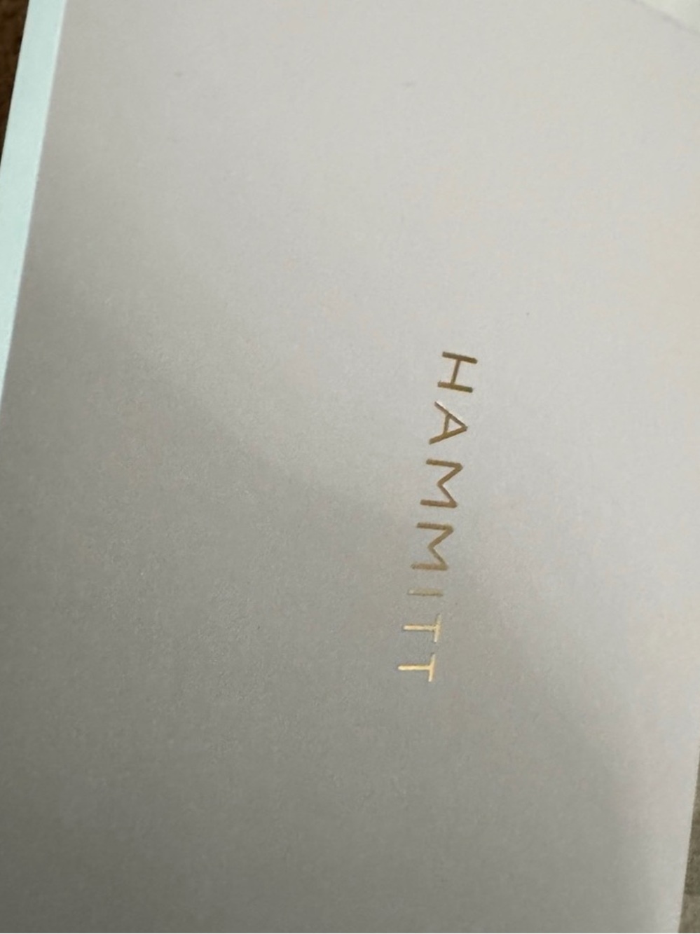 Hammitt VIP Mobile Black with Brushed Gold Studs and Red Zip - Picture 5 of 5